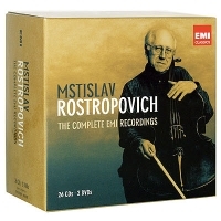 Mstislav Rostropovich The Complete EMI Recordings (26 CD + 2 DVD) артикул 4262a.